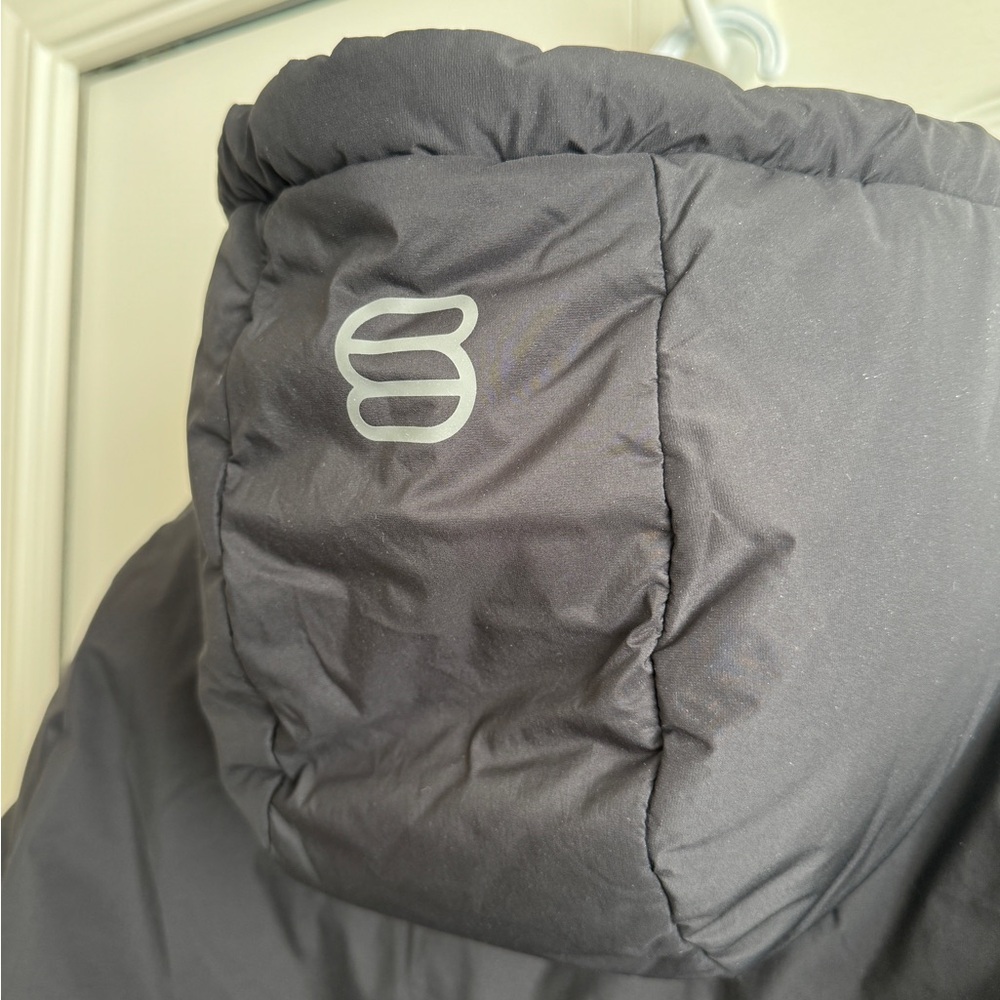 NWT Aritzia Super One-Puff Super Puff Black Long Puffer Coat - Picture 10 of 13